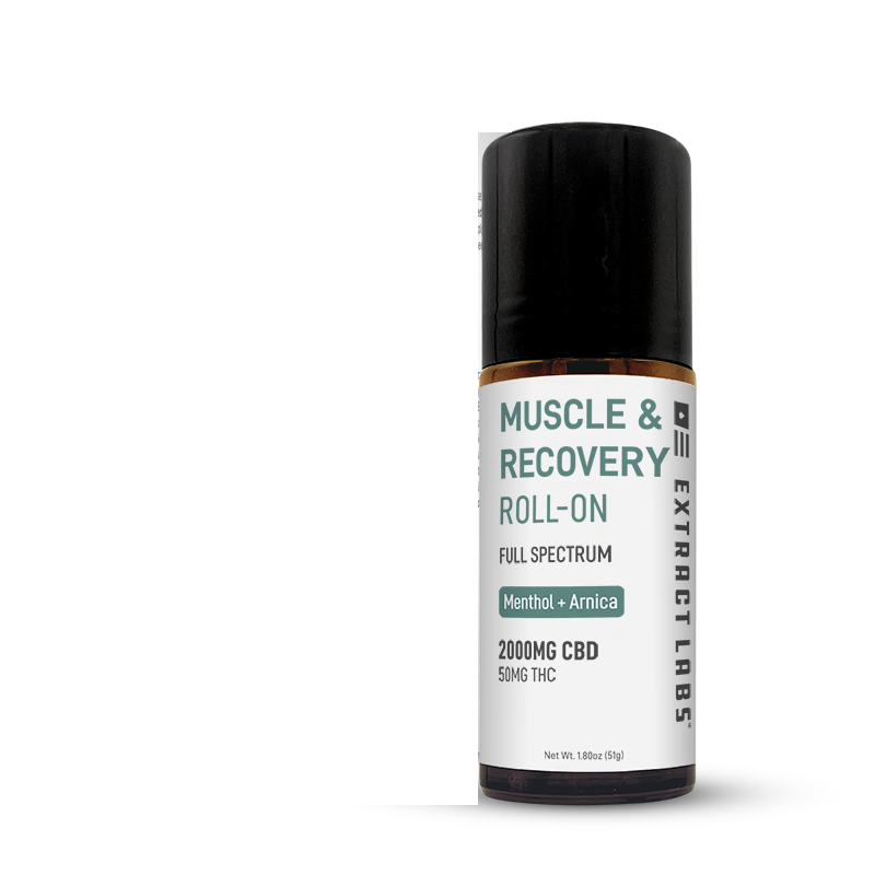 CBD Muscle & Recovery Topical Roll-On 2000MG *ATX only